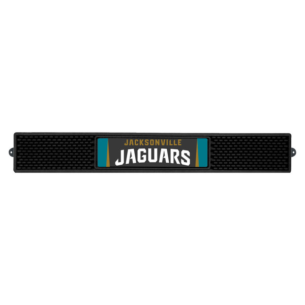 Jacksonville Jaguars Drink Mat "Jacksonville Jaguars" Wordmark Black