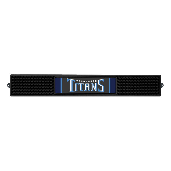 Tennessee Titans Drink Mat "Tennessee Titans" Wordmark Black