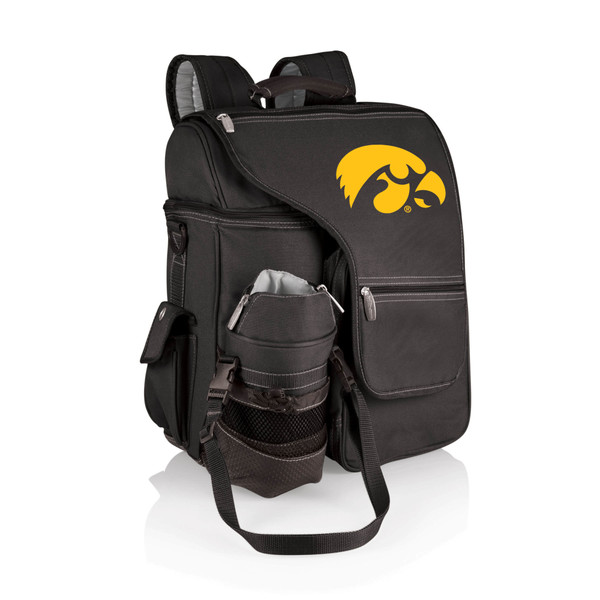 Iowa Hawkeyes Turismo Travel Backpack Cooler, (Black)