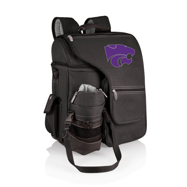 Kansas State Wildcats Turismo Travel Backpack Cooler, (Black)
