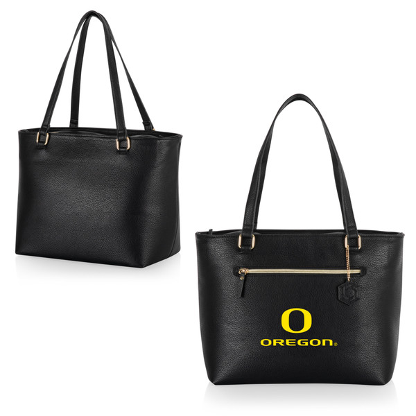 Oregon Ducks Uptown Cooler Tote Bag, (Black)