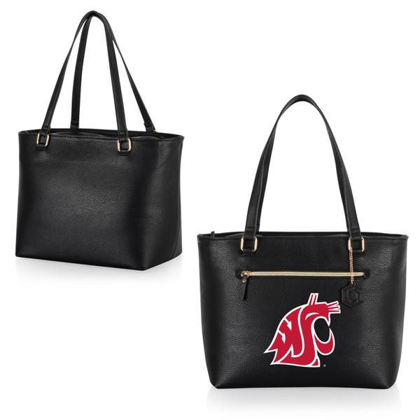 Washington State Cougars Uptown Cooler Tote Bag, (Black)