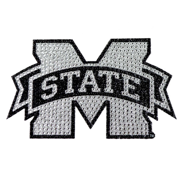Mississippi State Bulldogs Bling Decal "M State" Logo