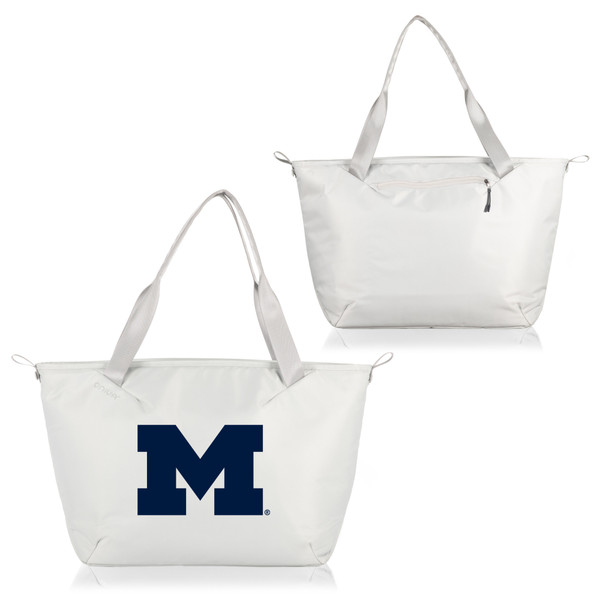 Michigan Wolverines Tarana Cooler Tote Bag, (Halo Gray)