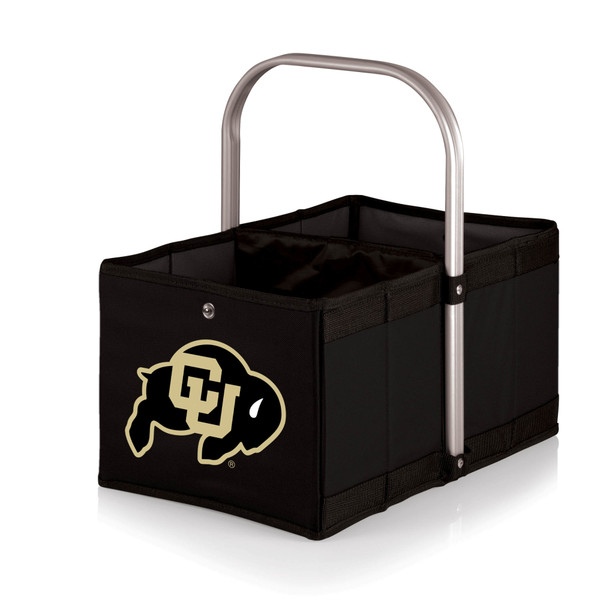 Colorado Buffaloes Urban Basket Collapsible Tote, (Black)