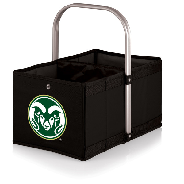 Colorado State Rams Urban Basket Collapsible Tote, (Black)