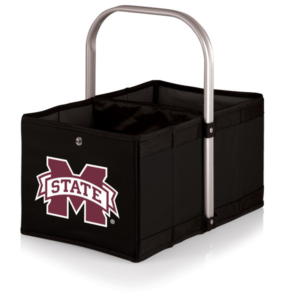 Mississippi State Bulldogs Urban Basket Collapsible Tote, (Black)