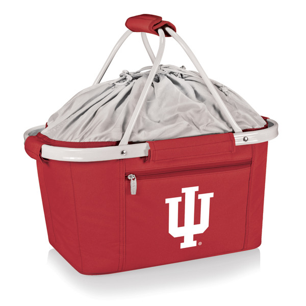 Indiana Hoosiers Metro Basket Collapsible Cooler Tote, (Red)
