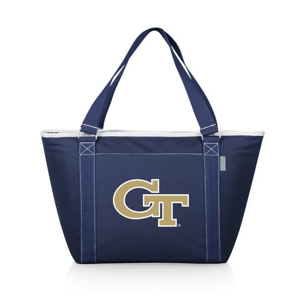 Georgia Tech Yellow Jackets Topanga Cooler Tote Bag, (Navy Blue)