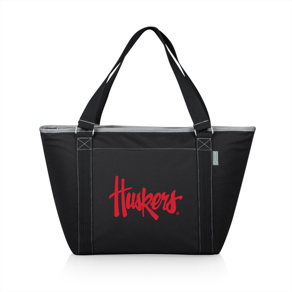 Nebraska Cornhuskers Topanga Cooler Tote Bag, (Black)