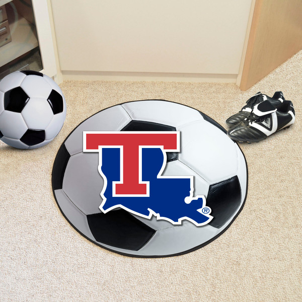 Louisiana Tech University Soccer Ball Mat 27" diameter