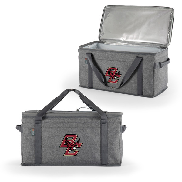 Boston College Eagles 64 Can Collapsible Cooler, (Heathered Gray)