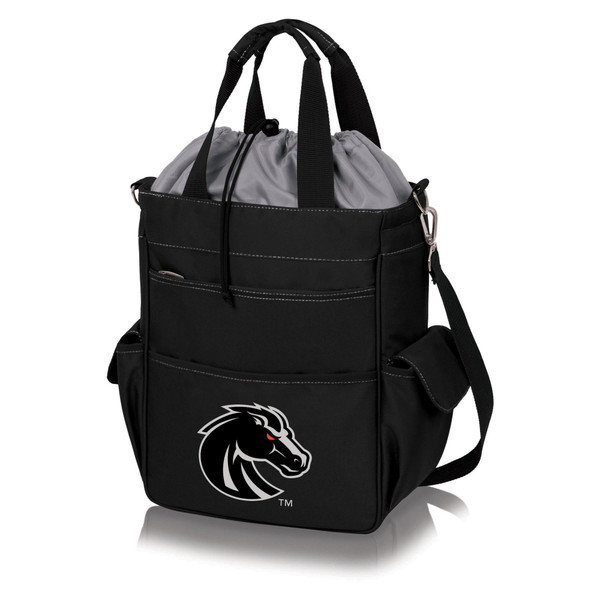 Boise State Broncos Activo Cooler Tote Bag, (Black with Gray Accents)