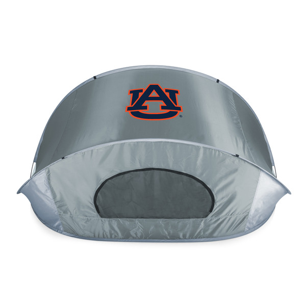 Auburn Tigers Manta Portable Beach Tent, (Gray with Black Accents)