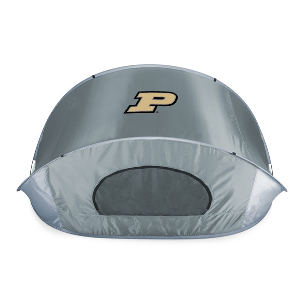 Purdue Boilermakers Manta Portable Beach Tent, (Gray with Black Accents)