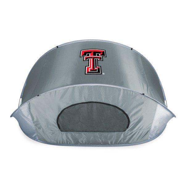 Texas Tech Red Raiders Manta Portable Beach Tent, (Gray with Black Accents)