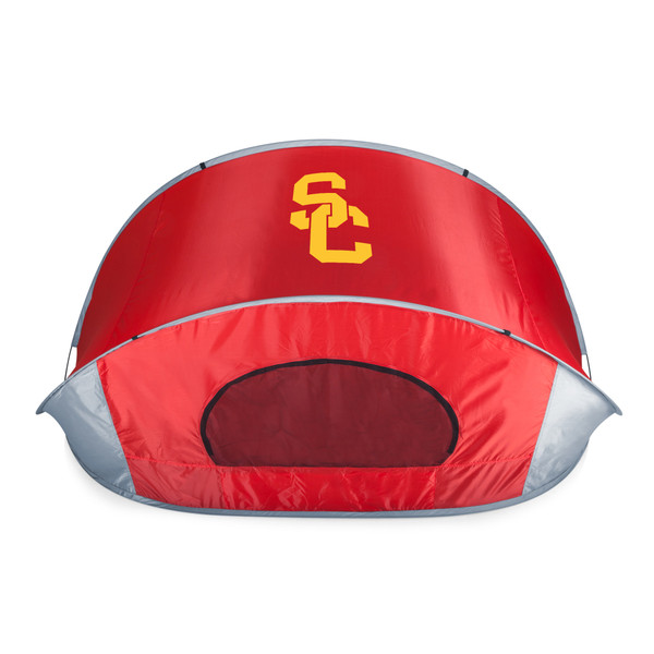 USC Trojans Manta Portable Beach Tent, (Red with Gray Accents)