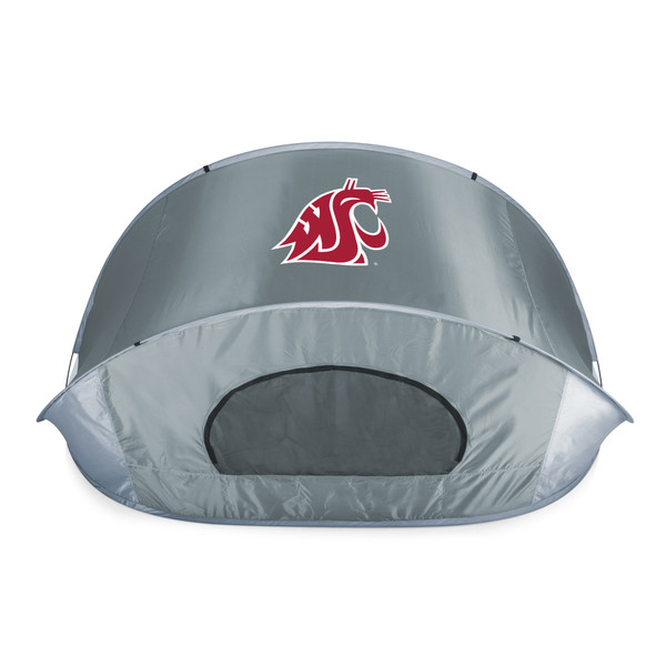 Washington State Cougars Manta Portable Beach Tent, (Gray with Black Accents)