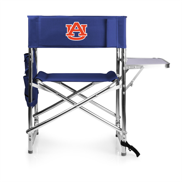 Auburn Tigers Sports Chair, (Navy Blue)