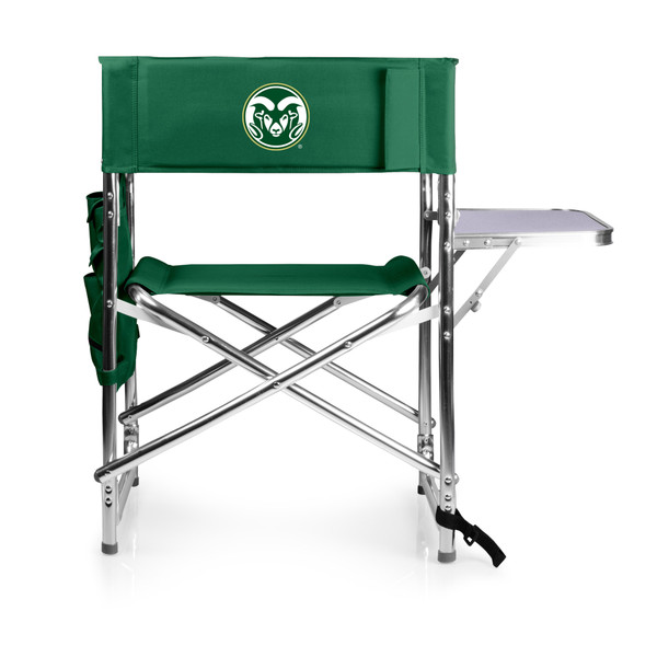 Colorado State Rams Sports Chair, (Hunter Green)