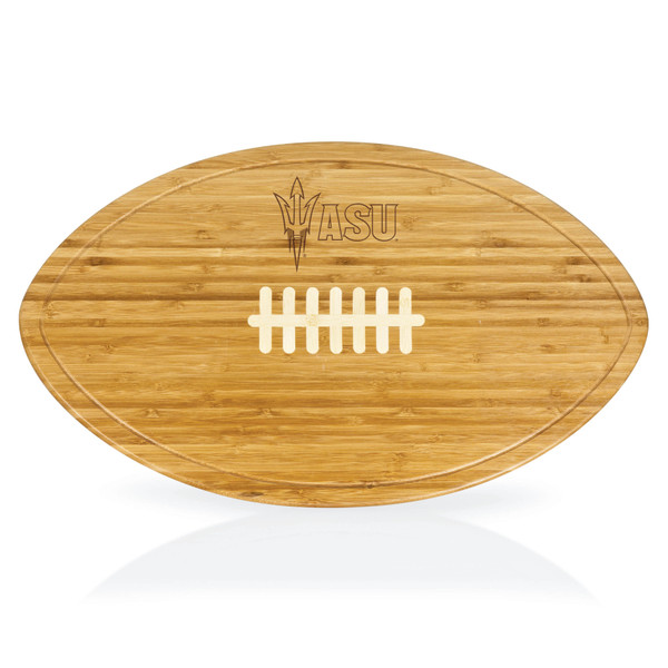 Arizona State Sun Devils Kickoff Football Cutting Board & Serving Tray, (Bamboo)