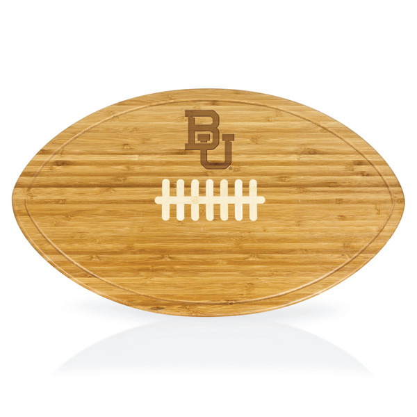 Baylor Bears Kickoff Football Cutting Board & Serving Tray, (Bamboo)