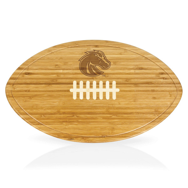 Boise State Broncos Kickoff Football Cutting Board & Serving Tray, (Bamboo)