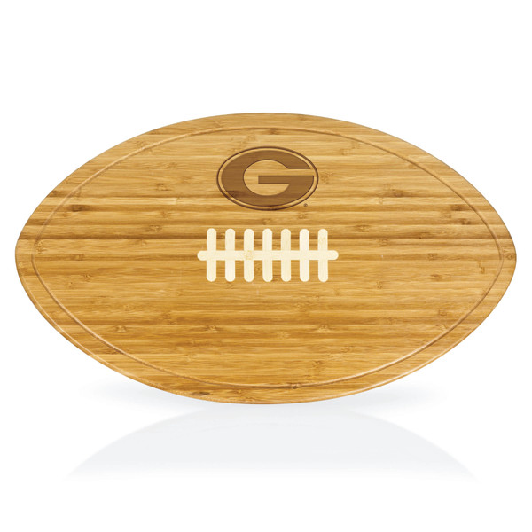 Georgia Bulldogs Kickoff Football Cutting Board & Serving Tray, (Bamboo)