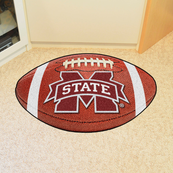 Mississippi State University Football Mat 20.5"x32.5"