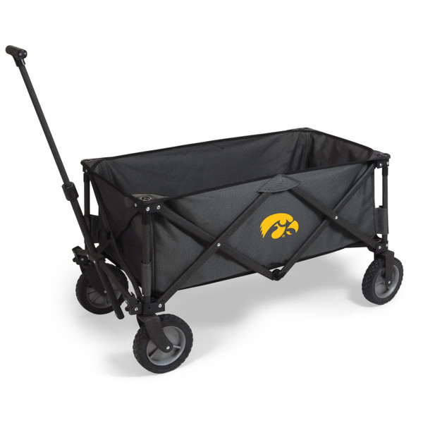 Iowa Hawkeyes Adventure Wagon Portable Utility Wagon, (Dark Gray)