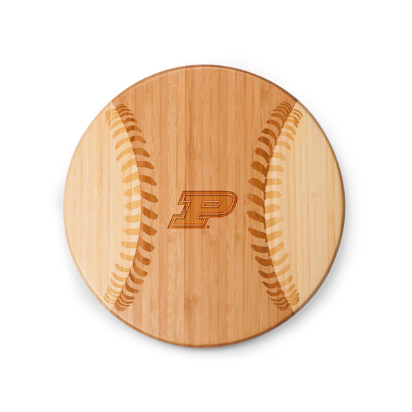 Purdue Boilermakers Home Run! Baseball Cutting Board & Serving Tray, (Parawood)