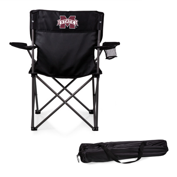 Mississippi State Bulldogs PTZ Camp Chair, (Black)