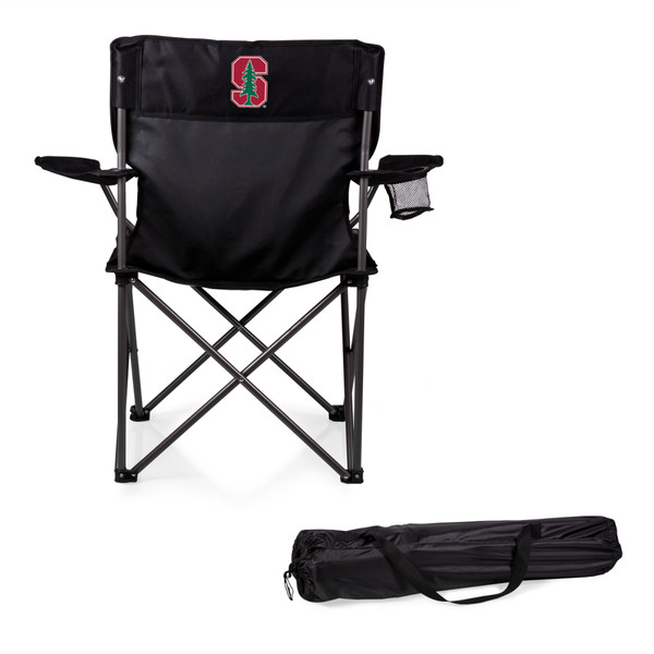 Stanford Cardinal PTZ Camp Chair, (Black)