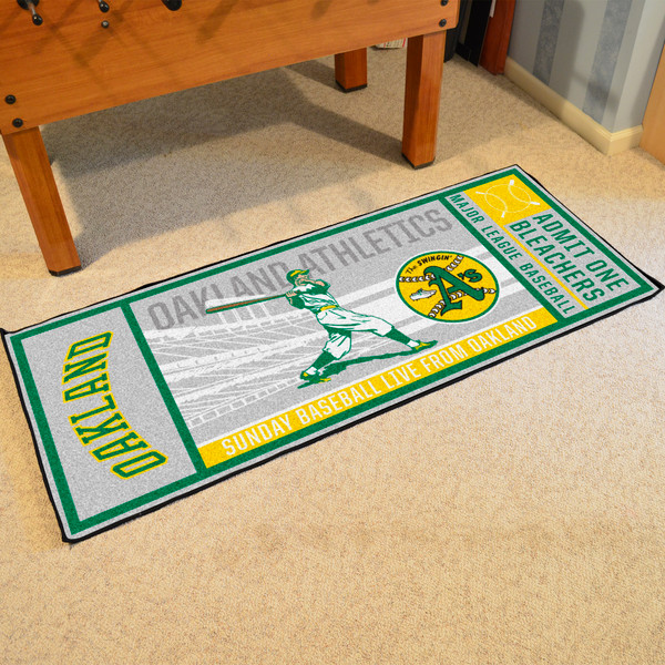 Retro Collection - 1981 Oakland Athletics Ticket Runner