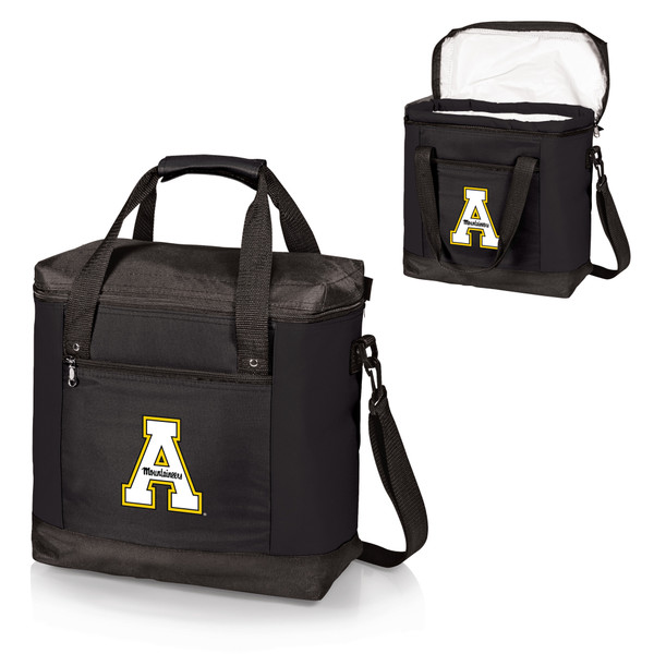 App State Mountaineers Montero Cooler Tote Bag, (Black)