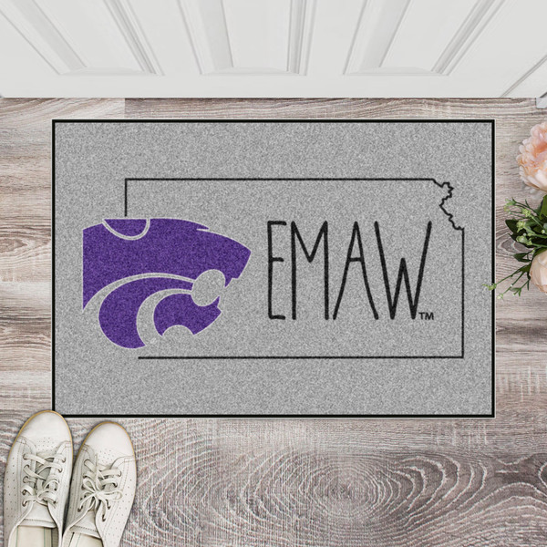 Kansas State University Southern Style Starter Mat 19"x30"