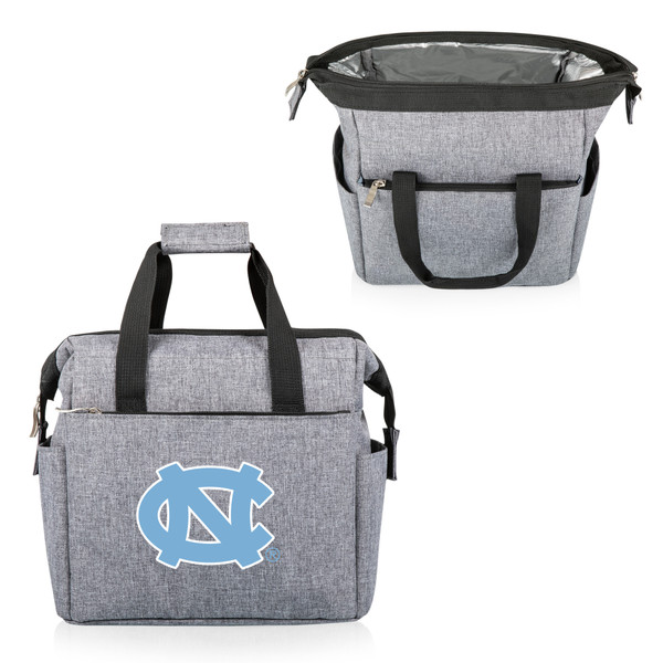 North Carolina Tar Heels On The Go Lunch Bag Cooler, (Heathered Gray)