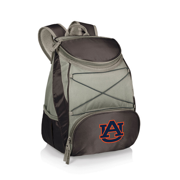 Auburn Tigers PTX Backpack Cooler, (Black with Gray Accents)