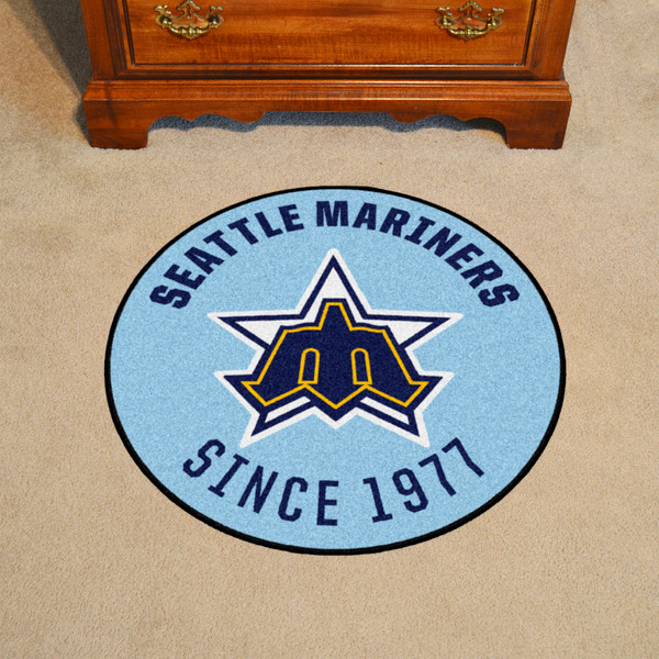 Retro Collection - 1981 Seattle Mariners Roundel Mat