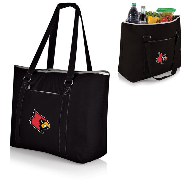 Louisville Cardinals Tahoe XL Cooler Tote Bag, (Black)