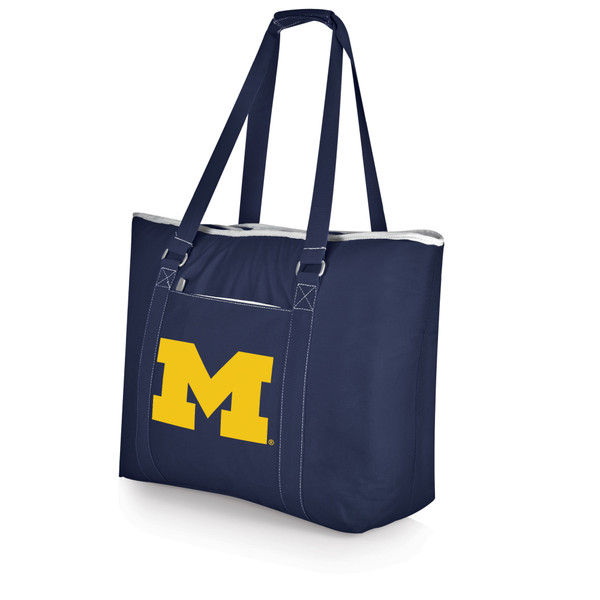 Michigan Wolverines Tahoe XL Cooler Tote Bag, (Navy Blue)