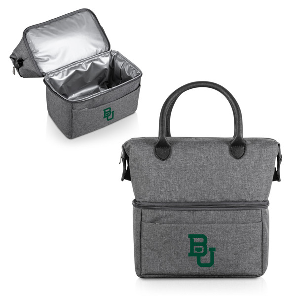 Baylor Bears Urban Lunch Bag Cooler, (Gray with Black Accents)