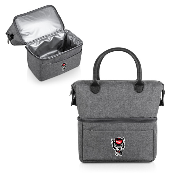 NC State Wolfpack Urban Lunch Bag Cooler, (Gray with Black Accents)