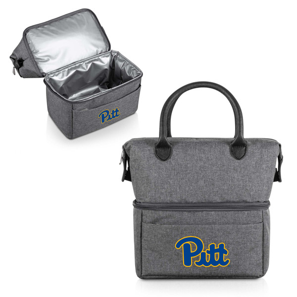 Pittsburgh Panthers Urban Lunch Bag Cooler, (Gray with Black Accents)