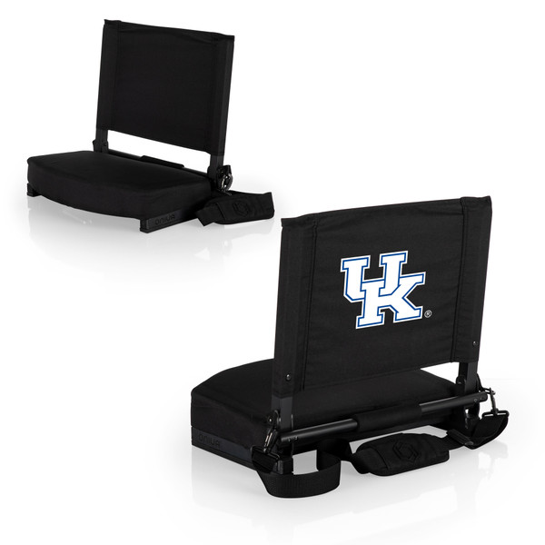 Kentucky Wildcats Gridiron Stadium Seat, (Black)