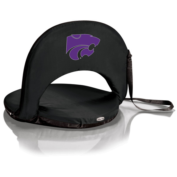 Kansas State Wildcats Oniva Portable Reclining Seat, (Black)