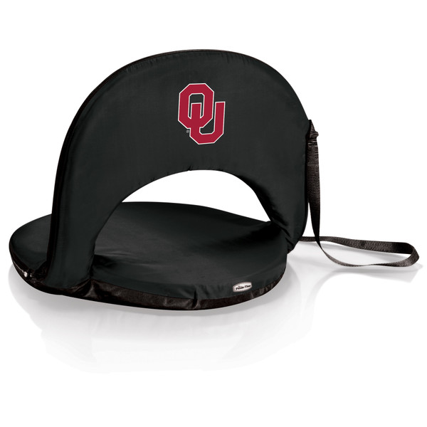 Oklahoma Sooners Oniva Portable Reclining Seat, (Black)