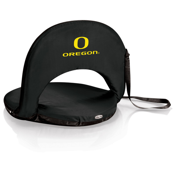 Oregon Ducks Oniva Portable Reclining Seat, (Black)