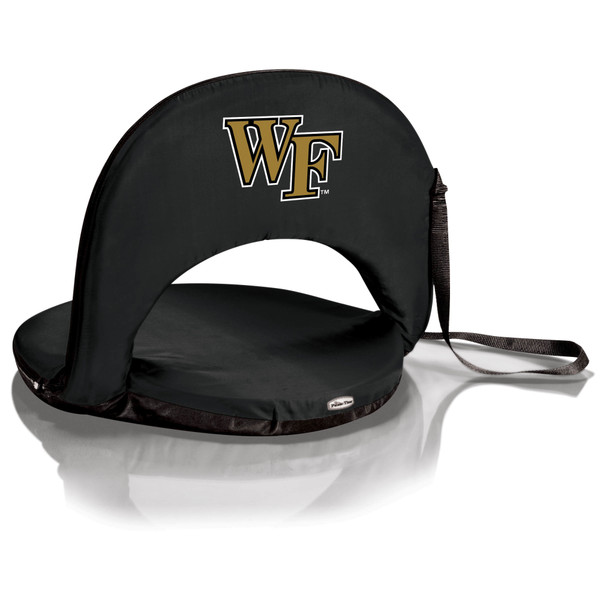 Wake Forest Demon Deacons Oniva Portable Reclining Seat, (Black)