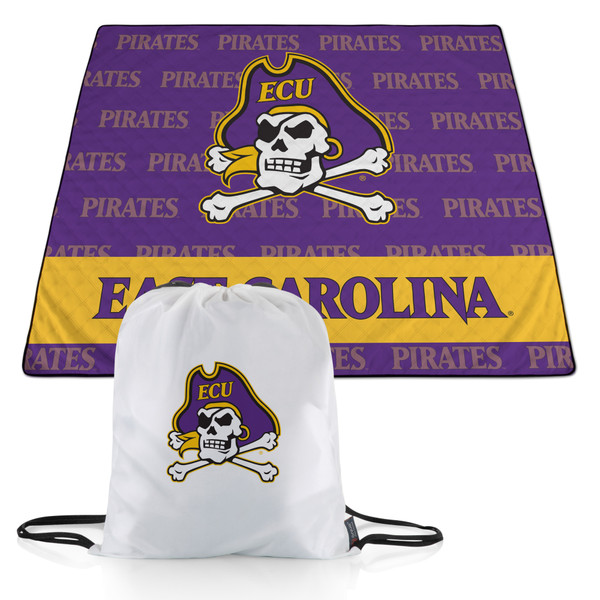 East Carolina Pirates Impresa Picnic Blanket, (Purple & Yellow)